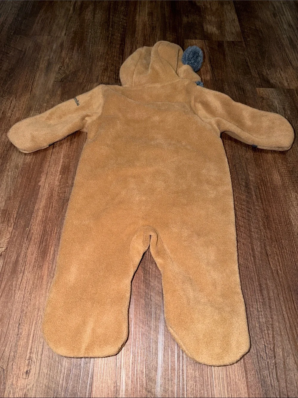 Columbia bunting Tiny Bear II brown fleece size 3/6 months NWOT